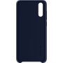 Coque semi-rigide bleue foncée Huawei pour P20 