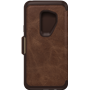 Etui folio Strada Otterbox en cuir marron pour Samsung Galaxy S9+ G965