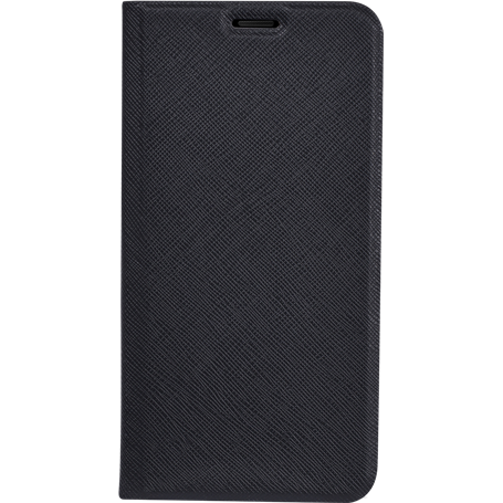 Etui folio noir pour Huawei P20 Lite