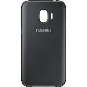 Coque rigide Samsung EF-PJ250CB noire pour Galaxy J2 Pro J250 2018