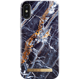 Coque Fashion Midnight Blue Marble de Ideal Of Sweden pour iPhone X/XS