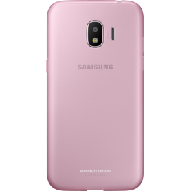 Coque semi-rigide Samsung EF-AJ250TP rose pour Galaxy J2 Pro J250 2018