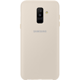 Coque rigide Samsung EF-PA605CF dorée pour Galaxy A6+ A605 2018
