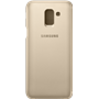 Etui à rabat Samsung EF-WJ600CF doré pour Galaxy J6 J600 2018