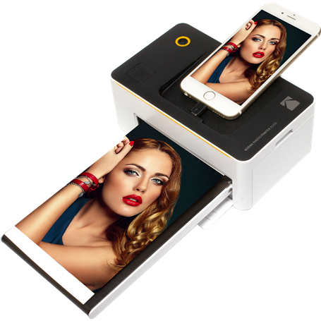 Imprimante Wifi Kodak Dock Printer blanche et noire 