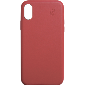 Coque en Cuir Rouge pour Apple iPhone X/XS Beetlecase