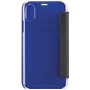 Folio en Cuir Noir avec dos transparent pour Apple iPhone X/XS Beetlec