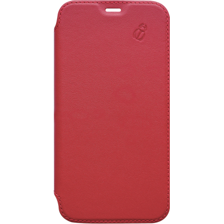 Folio Apple iPhone 6/7/8/SE/SE22 en Cuir Premium dos Crystal Rouge Bee