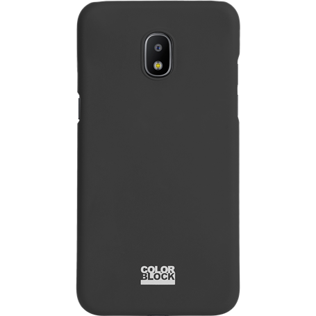 Coque rigide grise Colorblock pour Samsung Galaxy J2 J250 2018