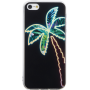 Coque souple noire holographique Palm pour iPhone 5/5S/SE