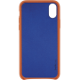 Coque en Cuir Orange pour Apple iPhone XR Beetlecase