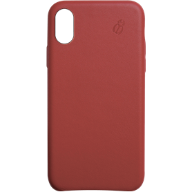 Coque en Cuir Rouge pour Apple iPhone XR Beetlecase