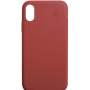 Coque en Cuir Rouge pour Apple iPhone XR Beetlecase