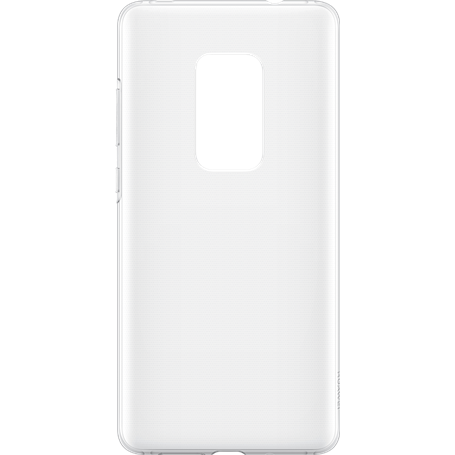 Coque semi-rigide transparente pour Huawei Mate 20