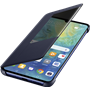 Etui folio Huawei bleu gris pour Mate 20