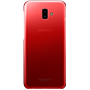 Coque rigide Evolution Samsung transparente et rouge pour Galaxy J6+ J