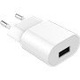 Chargeur maison double USB A 2.1A Blanc WOW