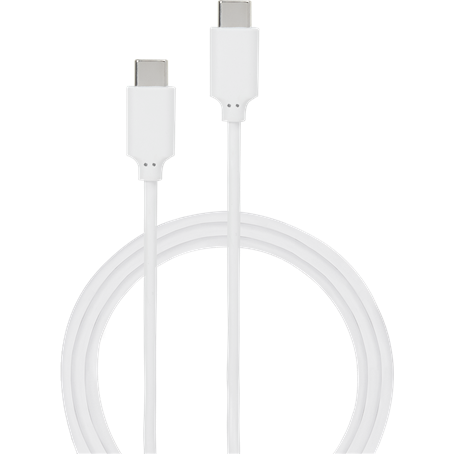 Câble USB-C/USB-C Power Delivery 2m blanc Bigben