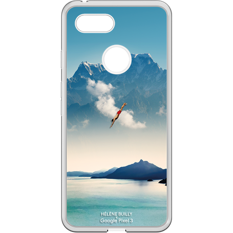 Coque rigide Helene Builly pour Google Pixel 3