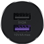 Chargeur de voiture "Super Charge" CP37 Huawei noir avec câble USB/USB