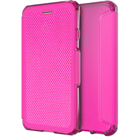 Etui folio Itskins Spectra rose pour iPhone 6 Plus/6S Plus/7 Plus/8 Pl