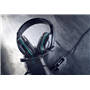 Casque Gaming filaire turquoise et noir avec micro amovible Nacon GH-1