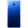 Coque rigide Evolution Samsung bleue et transparente pour Galaxy J4+ J