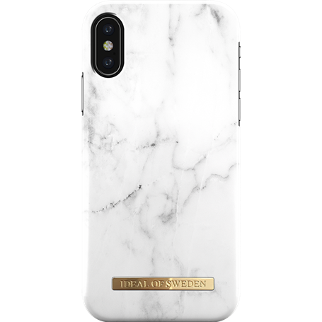 iPhone X/XS Fashion Case White Marble Ideal Of Sweden
