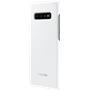 Coque avec affichage LED Samsung EF-KG975CW blanche pour Galaxy S10 + 
