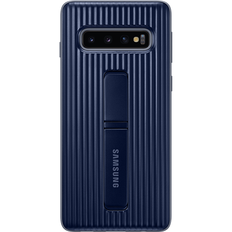 Coque Renforcée Samsung G S10 fonction Stand Bleu marine Samsung
