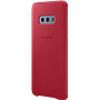 Coque rigide en cuir rouge Samsung EF-VG970LR pour Galaxy S10e G970
