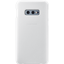Coque rigide en cuir blanc Samsung EF-VG970LW pour Galaxy S10e G970