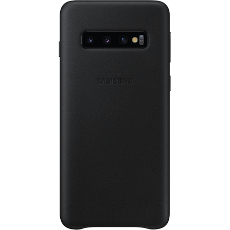 Coque en Cuir pour Samsung G S10 Noire Samsung