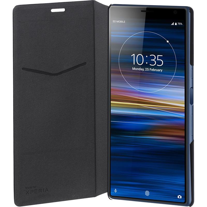 Image secondaire de Etui folio noir pour Sony Xperia 10 Plus