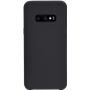 Coque Silicone SoftTouch Noire pour Samsung G S10E Bigben