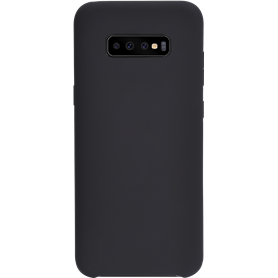 Coque rigide finition soft touch noire pour Samsung Galaxy S10+ G975
