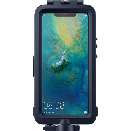 Coque intégrale waterproof bleue Huawei pour Mate 20 Pro