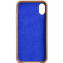 Coque en Cuir Camel pour Apple iPhone XR Beetlecase