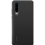 Coque rigide finition soft touch noire pour Huawei P30
