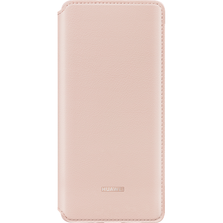 Etui folio Huawei rose pour P30 Pro