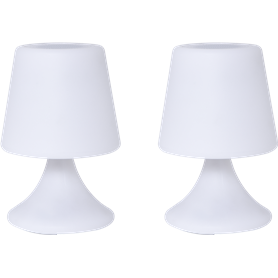 Duo de lampes enceintes inter-connectées outdoor Handy S Together Colo