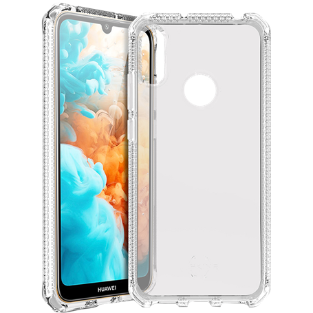 Coque semi-rigide Itskins Spectrum transparente pour Huawei Y6 2019