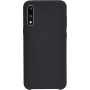 Coque rigide finition soft touch noire pour Huawei P30 Lite