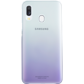 Coque rigide violette et transparente Evolution Samsung pour Galaxy A4