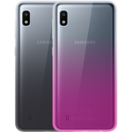 Pack de 2 coques semi-rigides Colorblock pour Samsung Galaxy A10 A105