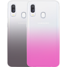 Pack de 2 coques semi-rigides Colorblock pour Samsung Galaxy A40 A405