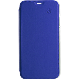 Folio Apple iPhone 6/7/8/SE/SE22 en Cuir Premium dos Crystal Bleu Beet