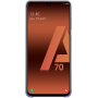 Coque rigide violette et transparente Evolution Samsung pour Galaxy A7