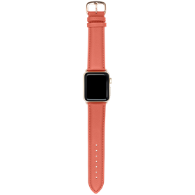 Bracelet en cuir pour Apple Watch Madrid Mode rose