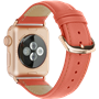 Bracelet en cuir pour Apple Watch Madrid Mode rose